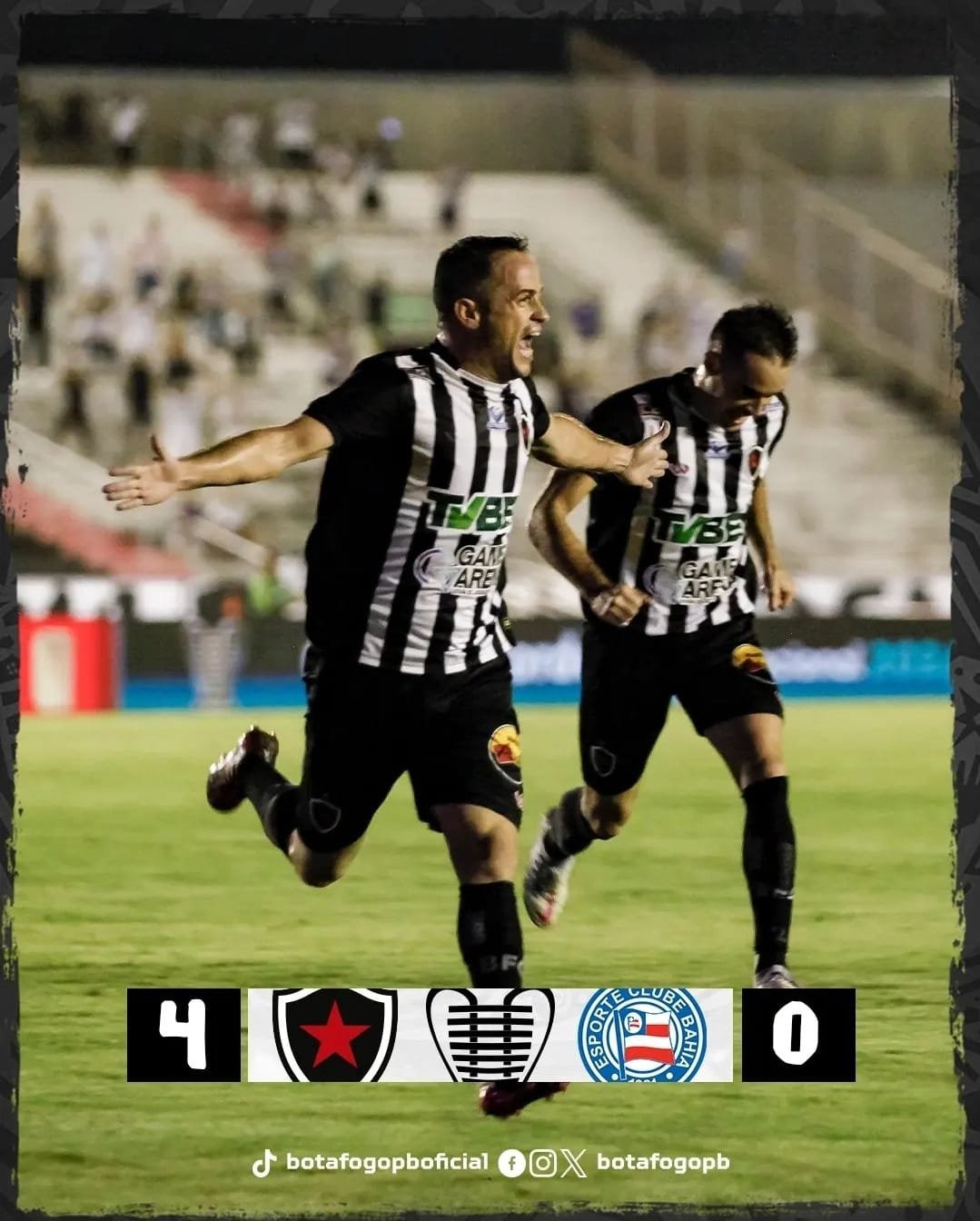 Botafogo-PB goleia a garotada do Bahia e volta às quartas do Nordestão