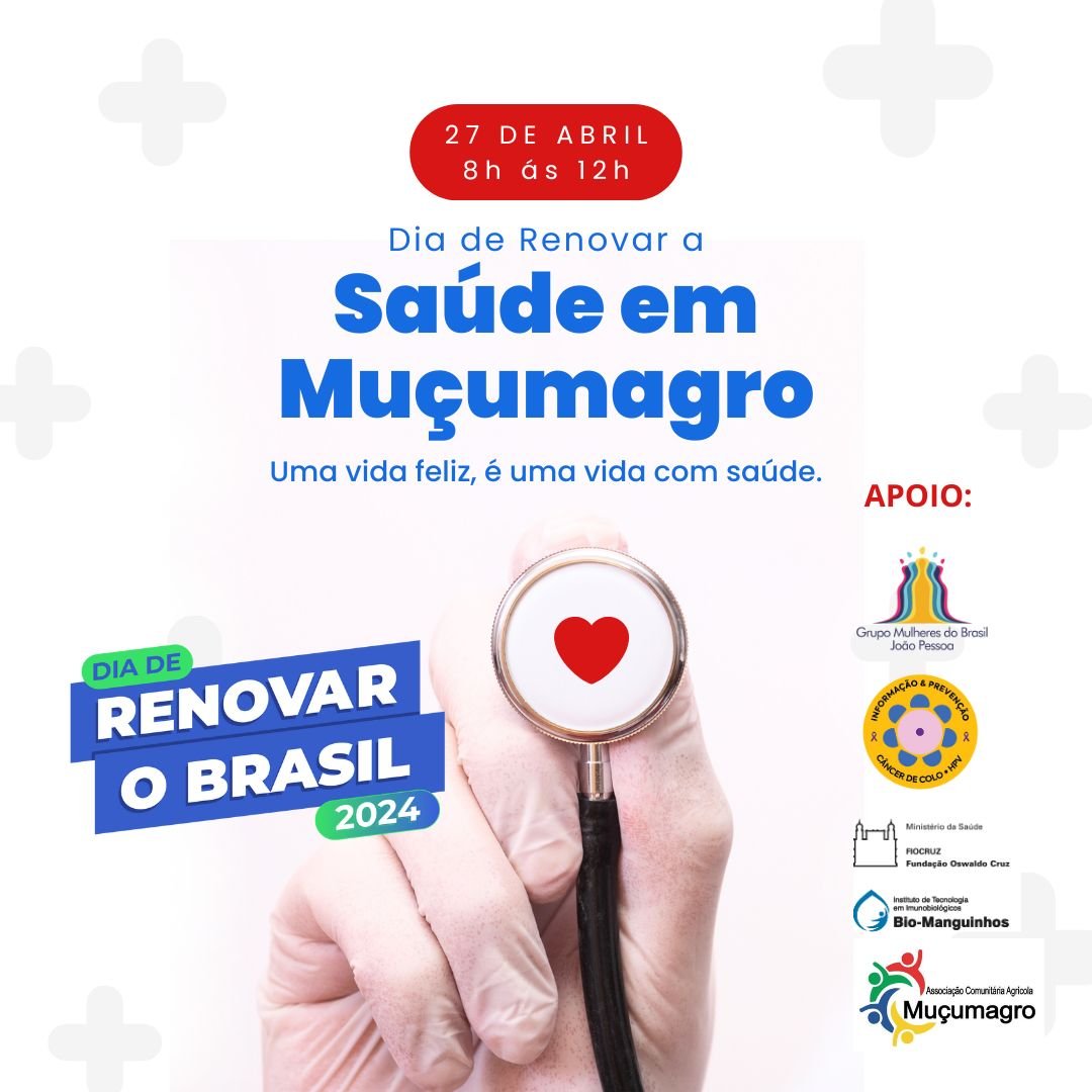 Dia de Renovar o Brasil em Muçumagro: Ações de Saúde para Famílias da Comunidade