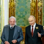 Lula estimula Putin a se reunir com Zelensky pela paz