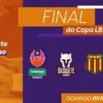 TV Brasil transmite final da Copa de basquete feminino no domingo
