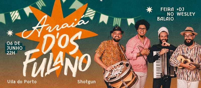 Vila do Porto recebe Os Fulanos, Headspawn, Os Gonzagas e Sanhauá Samba Clube em quatro dias de música ao vivo