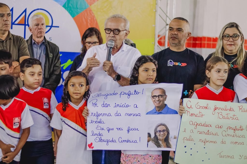 Cícero Lucena autoriza ampliação e modernização da Escola Raimundo Nonato para ampliar oferta de vagas no Colinas do Sul