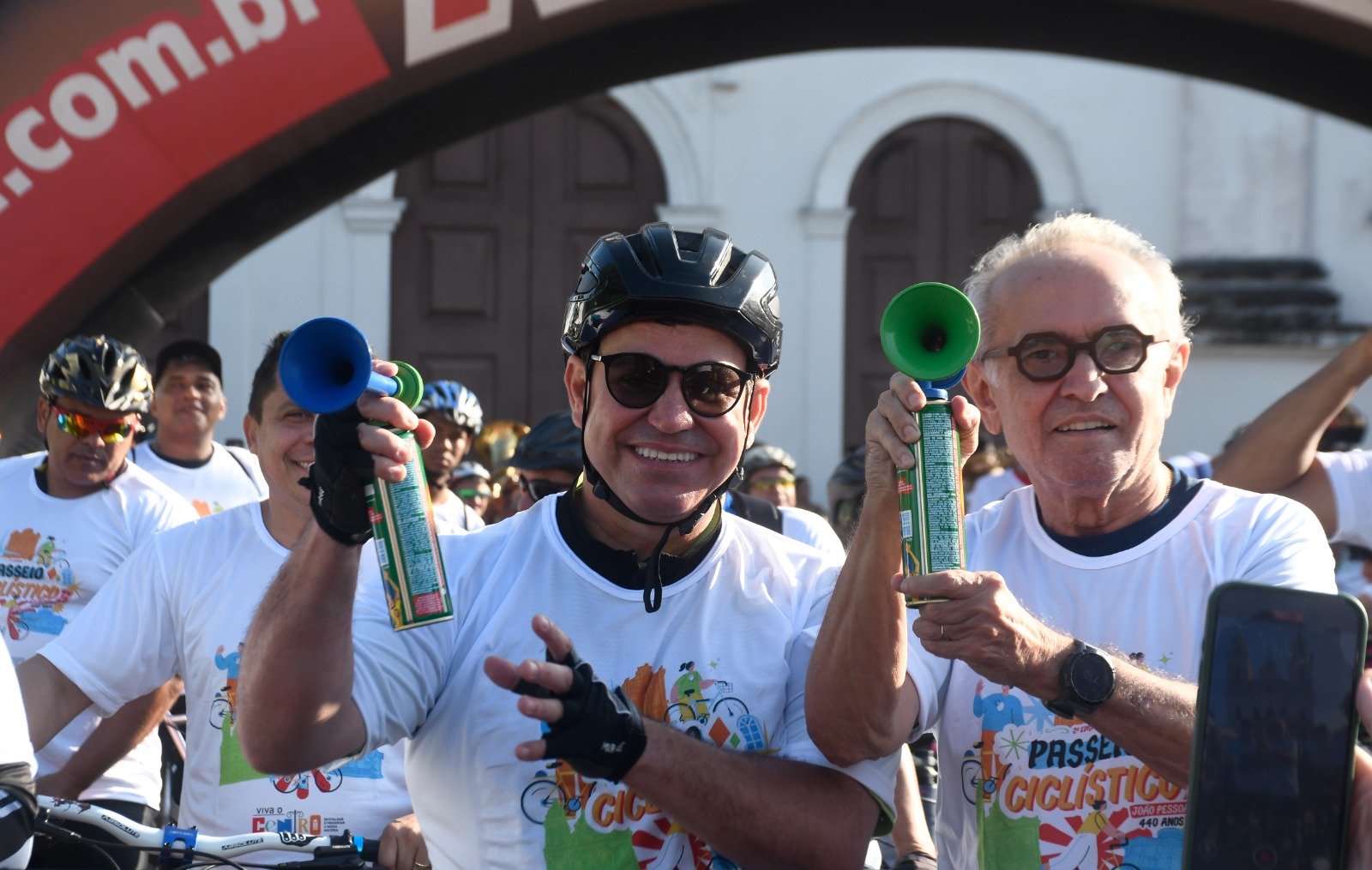 CMJP celebra 440 anos de João Pessoa promovendo II Passeio Ciclístico pelo Centro Histórico