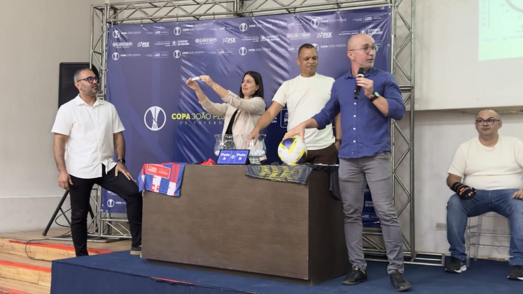 Congresso Técnico define confrontos da Copa João Pessoa de Futebol Amador 2025