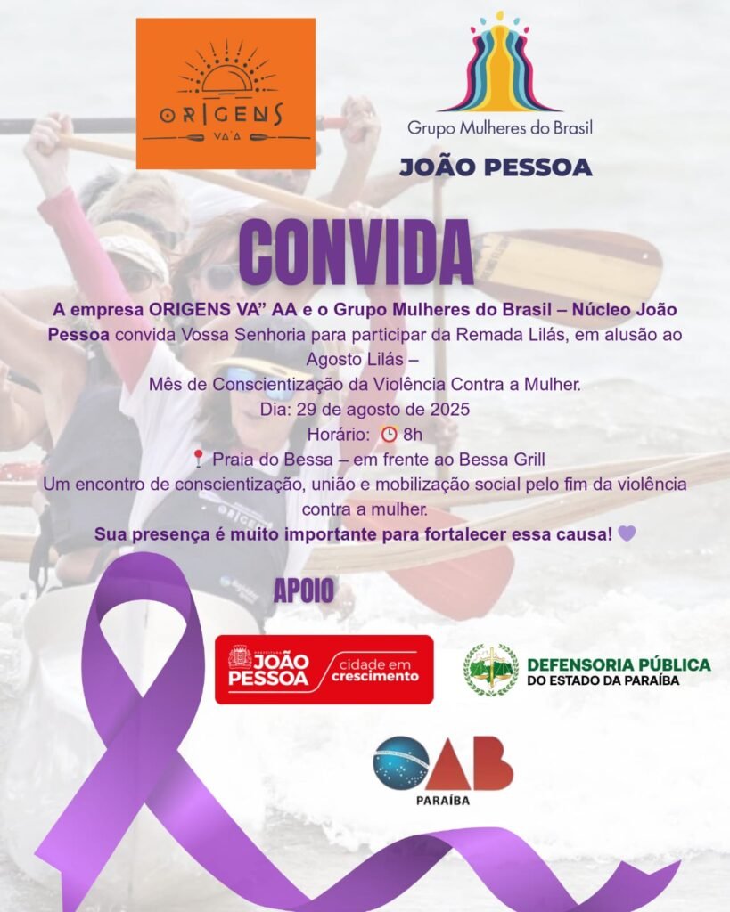 remada lilas reune sociedade civil em ato de conscientizacao contra a violencia a mulher em joao pessoa 1