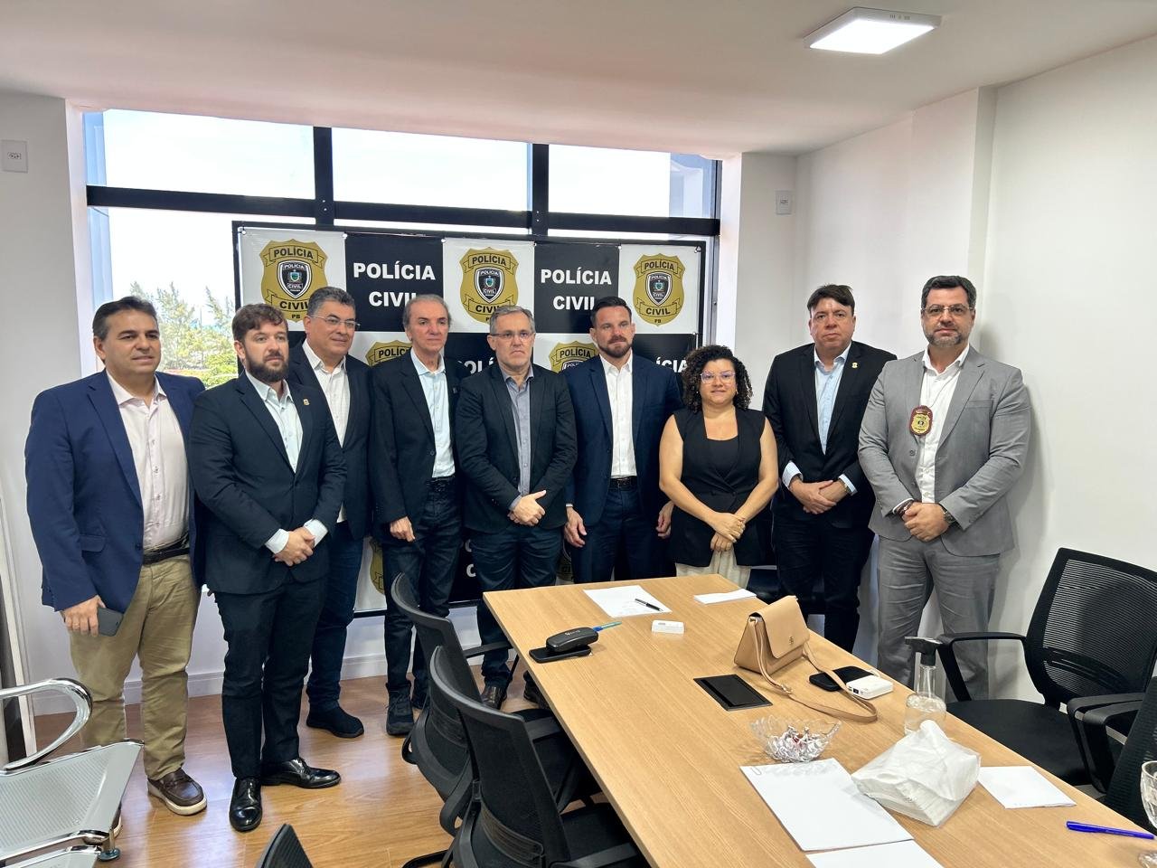 CPI dos Combustíveis visita Polícia Civil da Paraíba