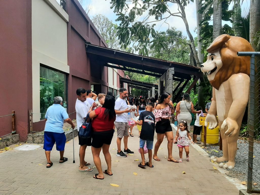 Dia das Crianças é celebrado com muita diversão no Parque Zoobotânico Arruda Câmara