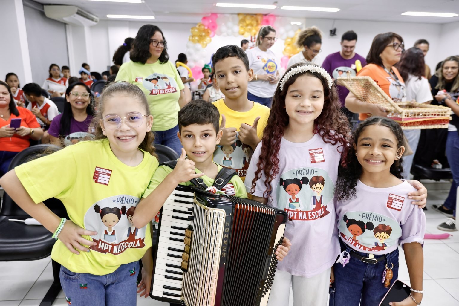 Alunos da Rede Municipal de Ensino conquistam 1º lugar nacional no ‘Prêmio MPT na Escola 2025’