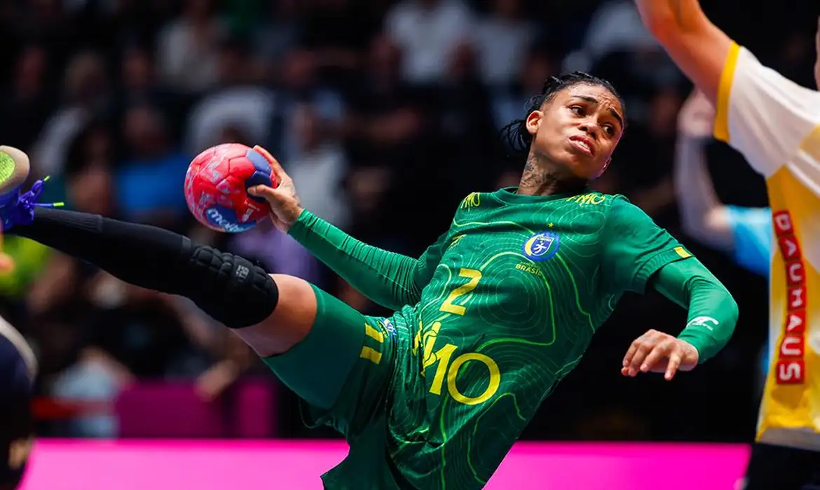 Handebol: Brasil fecha 1ª fase do Mundial com 100% de aproveitamento