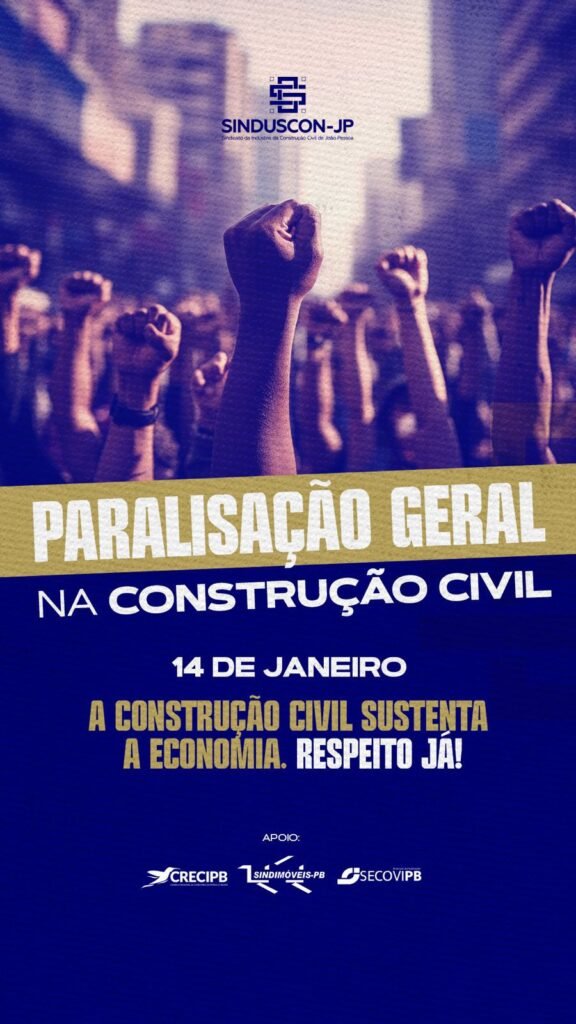 convocacao ao ato publico paralisacao geral do setor imobiliario e da construcao civil