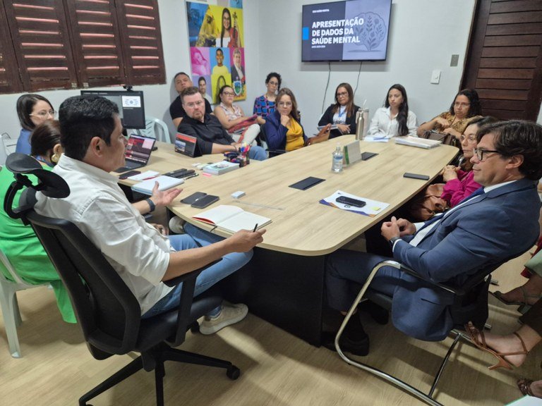 Fundac e representantes da Rede de Atendimento à Criança e ao Adolescente conversam sobre o cuidado com saúde mental de socioeducandos