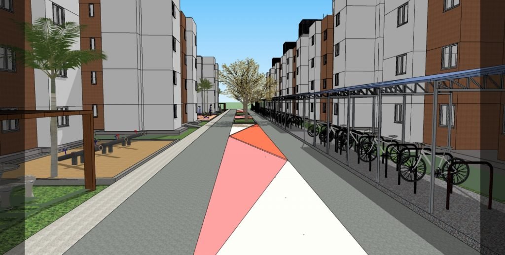 Prefeito visita famílias beneficiadas pelo Programa Habitacional e canteiro de obras do Residencial Rio Jaguaribe