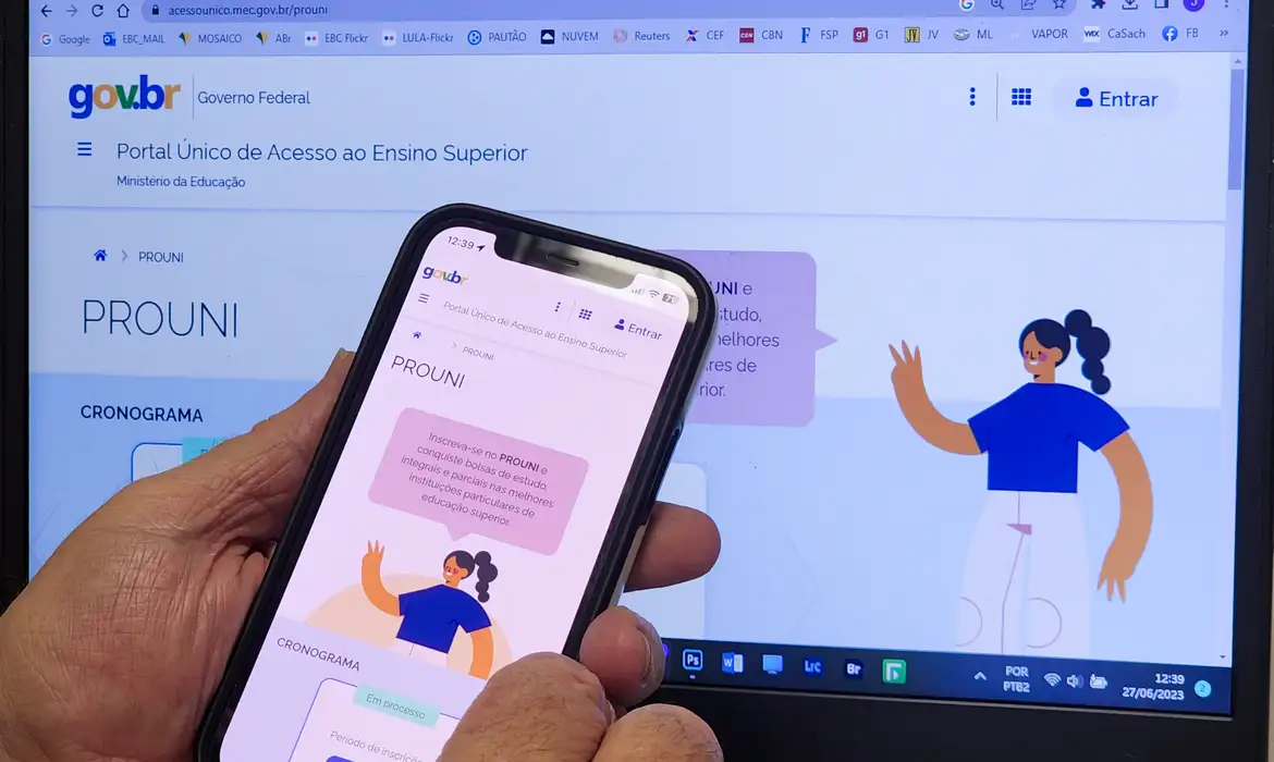 prouni 2026 prazo de inscricao para 1o semestre termina nesta quinta