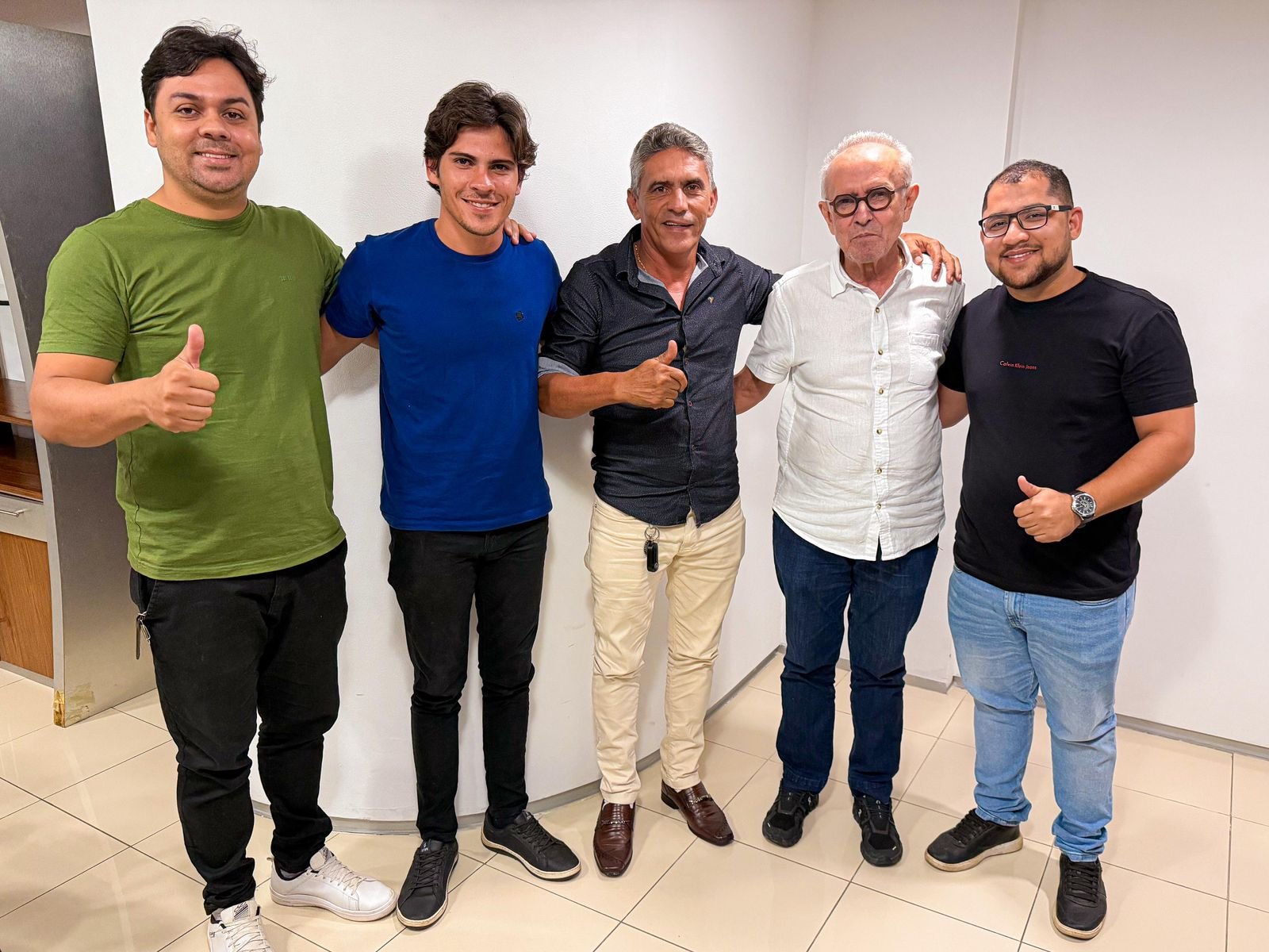 Cícero Lucena recebe o apoio de lideranças de Pedro Régis e Santa Inês para o Governo do Estado