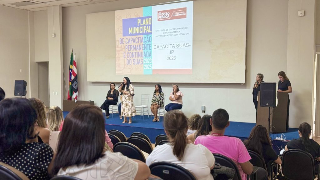 Prefeitura inicia CapacitaSUAS-JP 2026 com foco na qualificação dos profissionais