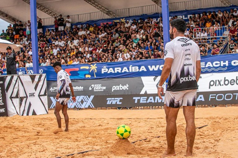 Torneio de futevôlei abre disputas do Paraíba World Beach Games nesta quinta-feira