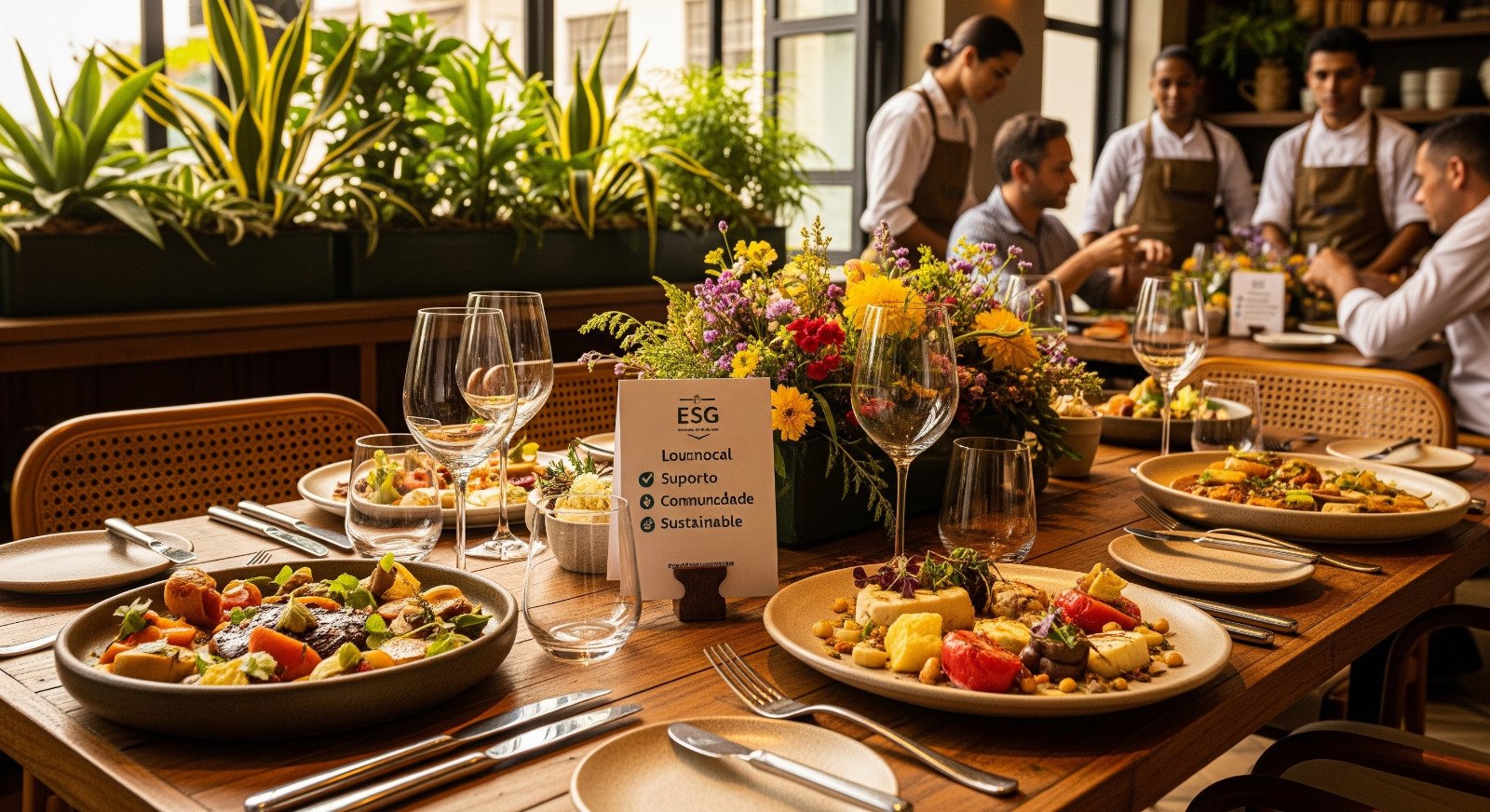 A Mesa Posta para o Futuro: O Despertar do ESG na Gastronomia Local