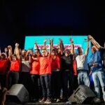 Cícero é recebido por multidão em Mogeiro em ato de adesão do prefeito Antônio Ferreira