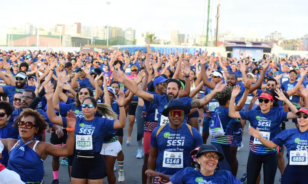 corrida nacional do sesi supera 60 mil inscritos em segunda edicao