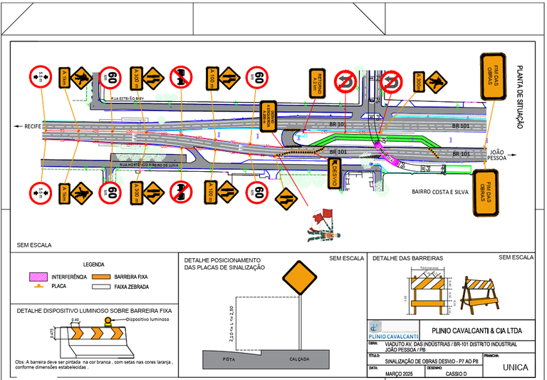 DER-PB inicia remoção de escoramentos no Viaduto do Bairro das Indústrias nesta quinta-feira