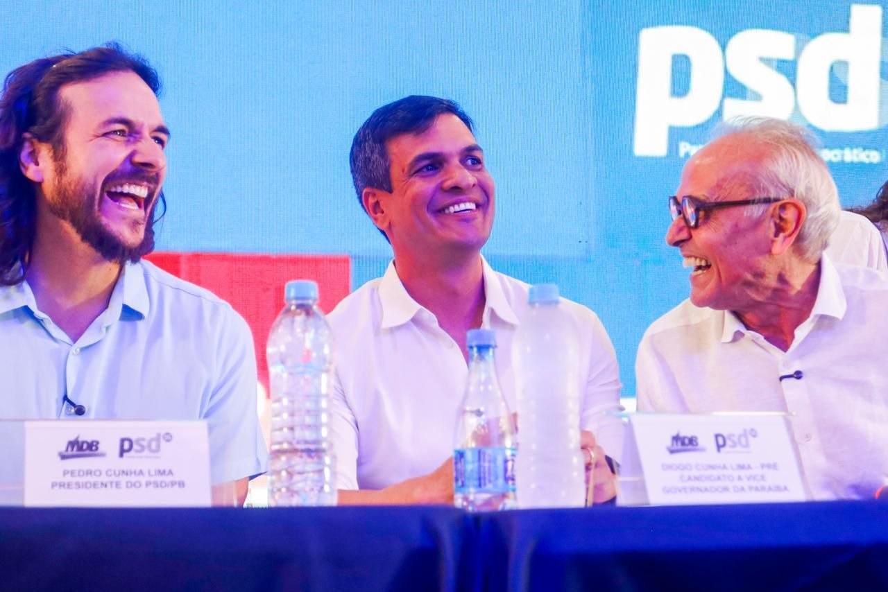 Diogo Cunha Lima é anunciado como pré-candidato a vice de Cícero Lucena na disputa pelo Governo