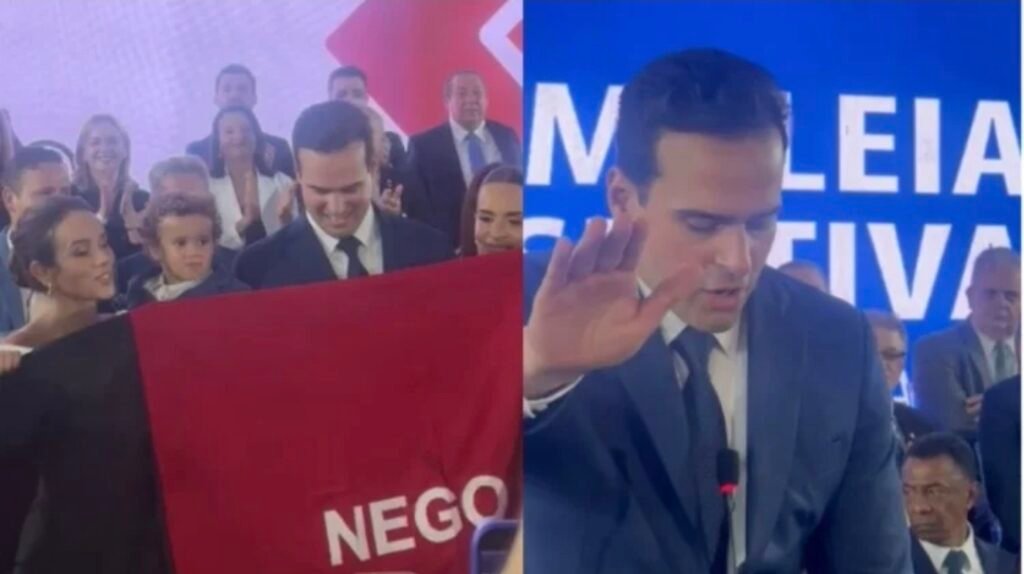 lucas ribeiro toma posse como governador da paraiba apos saida de joao azevedo para disputar o senado