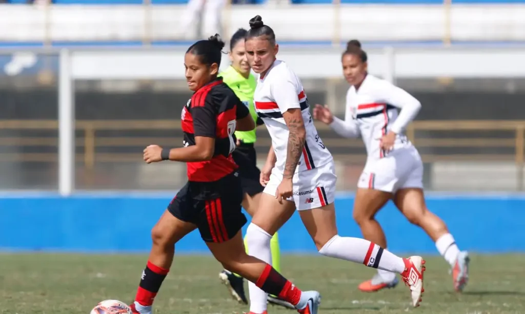 Brasileiro Feminino sub-20: Fla vence São Paulo no 1º jogo da final 1 brasileiro feminino sub 20 fla vence sao paulo no 1o jogo da final