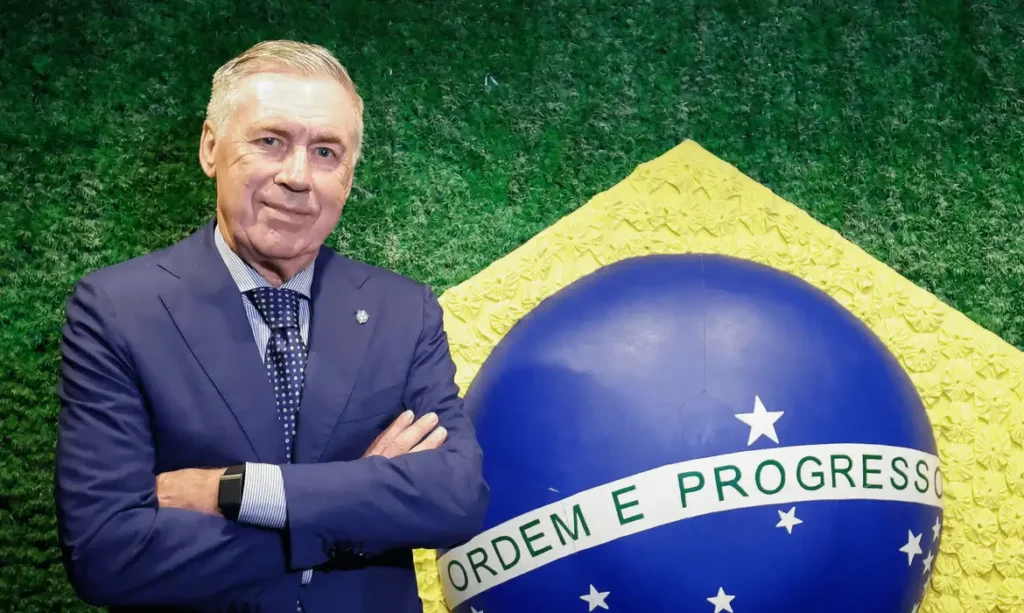 cbf anuncia ampliacao de contrato com tecnico carlo ancelotti