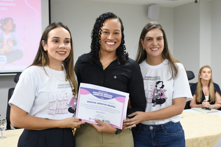 Primeira-dama participa de evento sobre doação de leite materno e destaca compromisso do Governo para fortalecer iniciativa