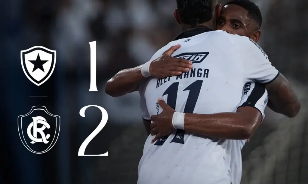 remo vence botafogo de virada no nilton santos pelo brasileirao