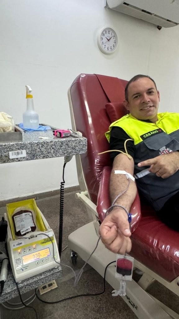 Semob-JP realiza ação solidária para incentivar doação de sangue