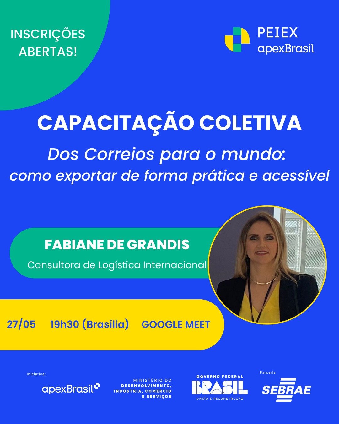 Sua empresa já pensou em exportar, mas não sabe por onde começar? A equipe do PEIEX Paraíba convida empresários e empreendedores para a capacitação coletiva: