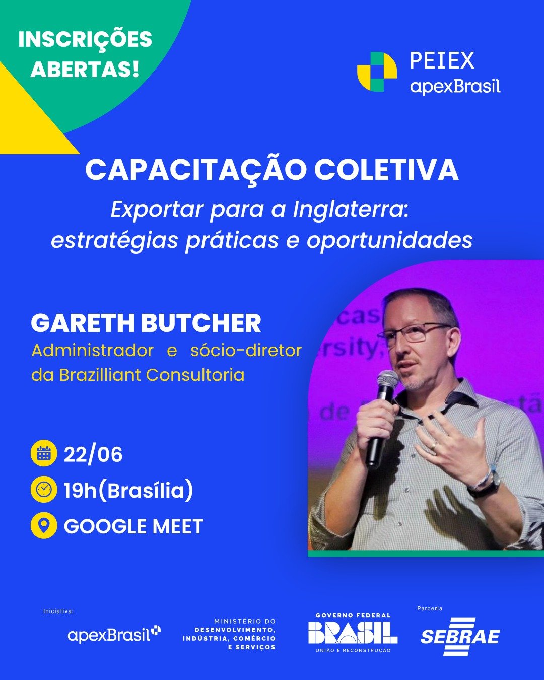 Capacitação Coletiva PEIEX Paraíba – 22 de junho de 2026
