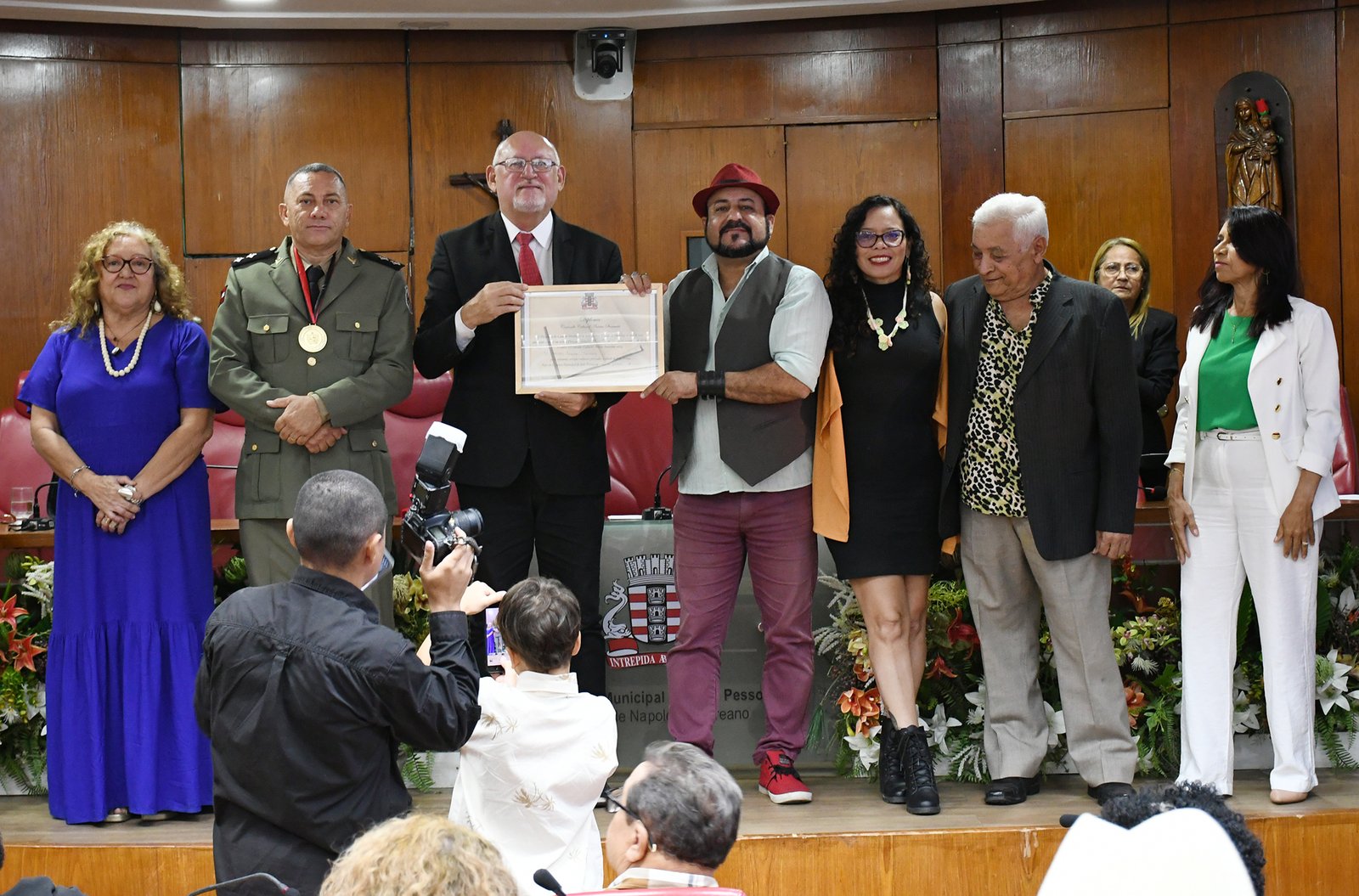 CMJP entrega Medalha Cidade de João Pessoa e Comenda Cultural Ariano Suassuna