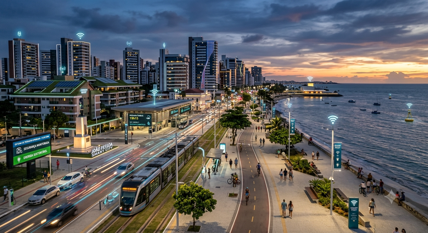 João Pessoa consolida protagonismo em inovação e sediará Fórum de Cidades Inteligentes com gestores de toda a Paraíba
