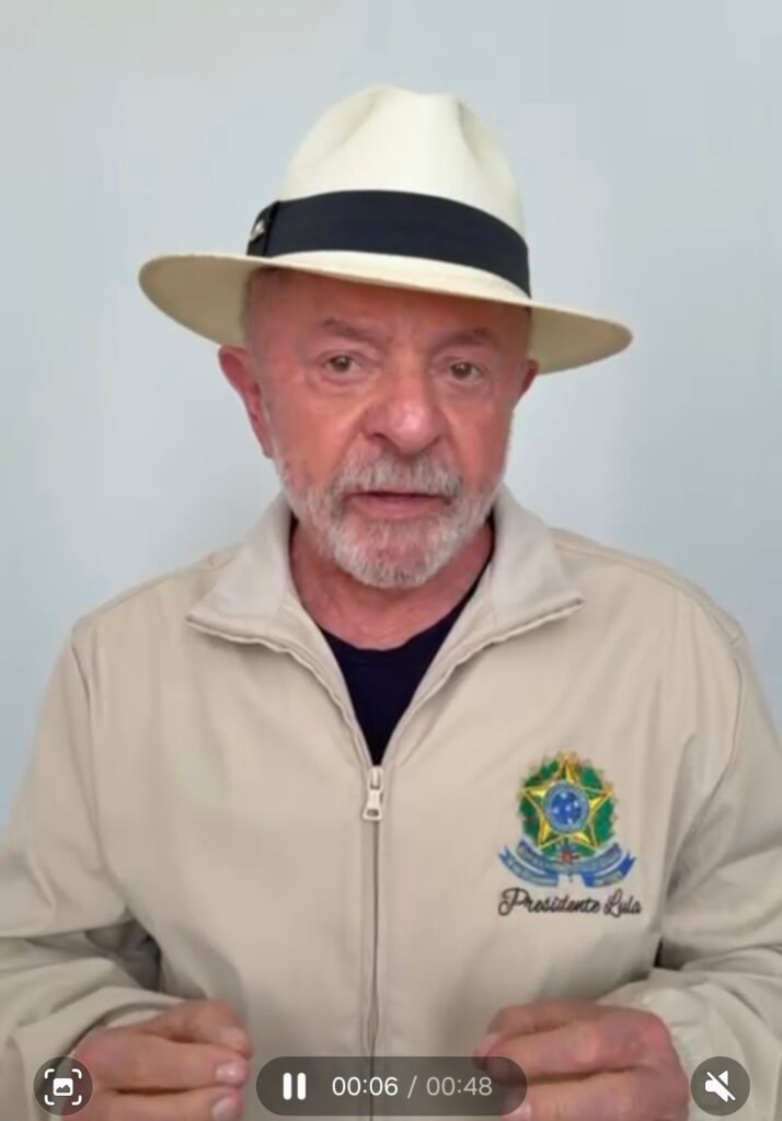 lula reforca apoio a veneziano e destaca parceria no senado em video direcionado aos paraibanos