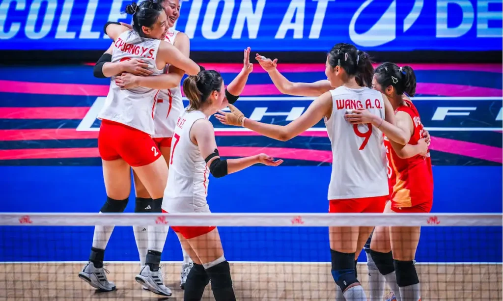 china surpreende eua e vai a semi da liga das nacoes de volei feminino