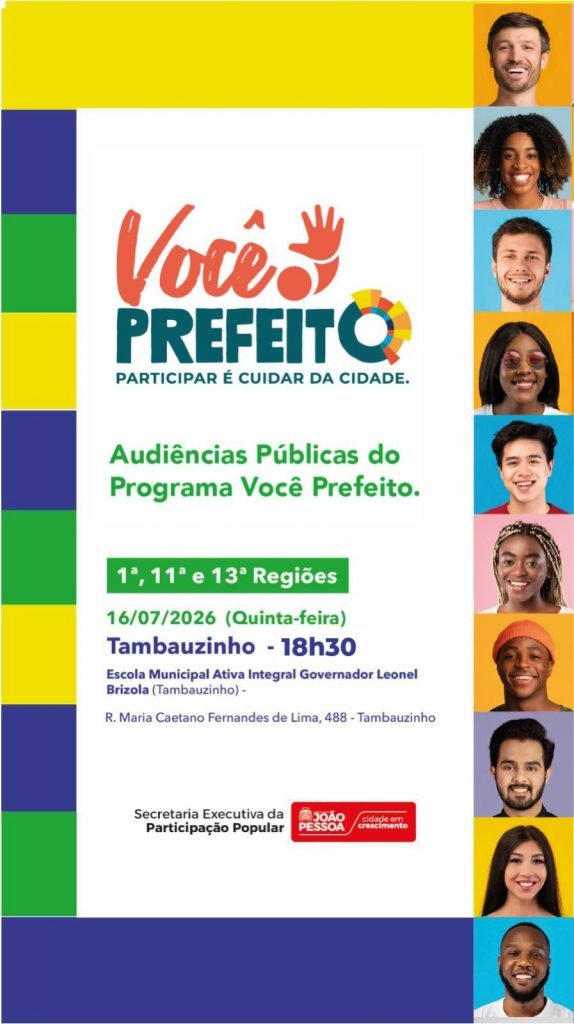 Moradores da 1ª, 11ª e 13ª Regiões participam de audiência pública do ‘Você Prefeito’