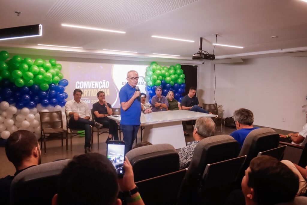partido democrata oficializa apoio a cicero lucena e consolida alianca para as eleicoes de 2026 na paraiba