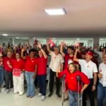 Veneziano participa de Ato pro Lula em Campina Grande e recebe reafirmação do apoio dos partidos progressistas