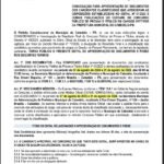AMPLIAÇÃO Prefeitura de Cabedelo convoca aprovados em concurso público da Saúde para apresentação de documentos