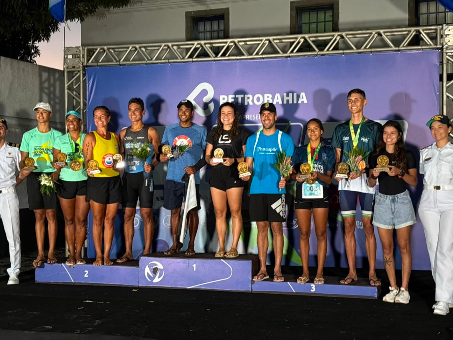 Fundação Campeões do Amanhã conquista pódio no Campeonato Brasileiro de Aquathlon