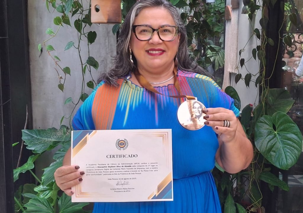 Prefeitura de João Pessoa conquista 2º lugar no Prêmio APCA 2026 com reportagem sobre empreendedorismo feminino