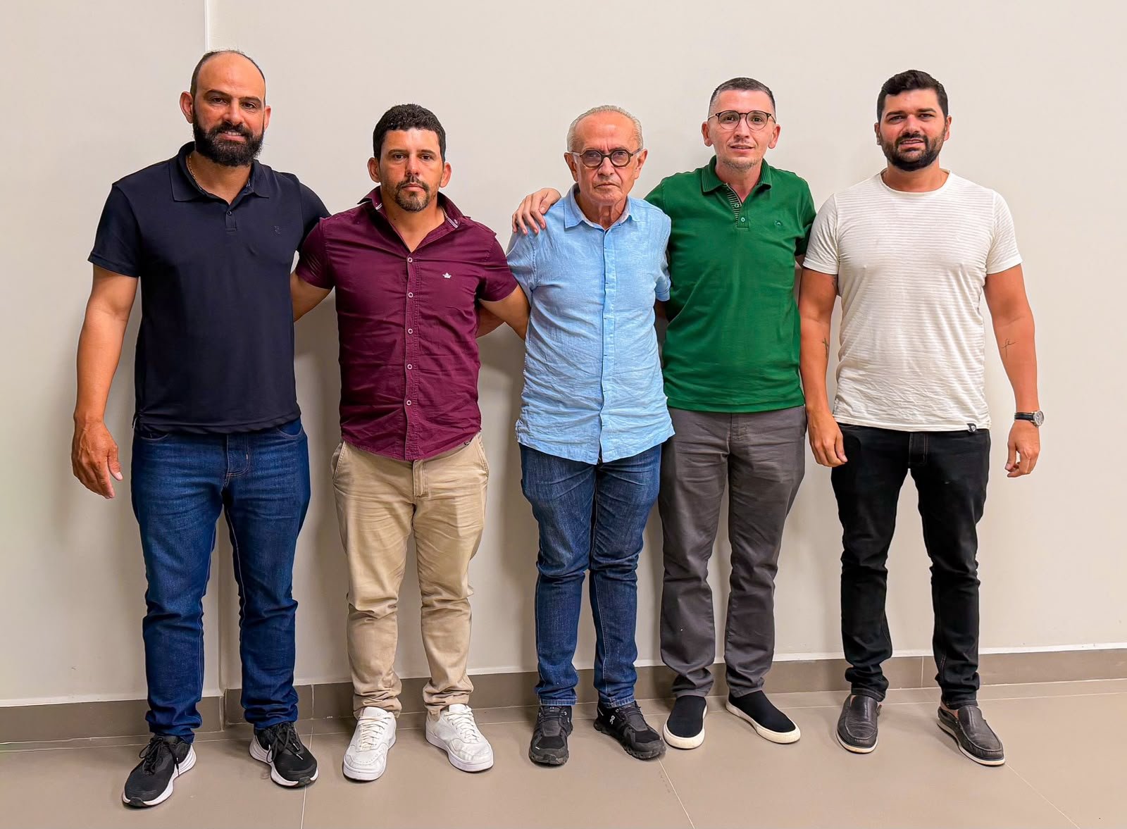 Quatro vereadores do Junco do Seridó anunciam adesão à candidatura de Cícero Lucena ao Governo