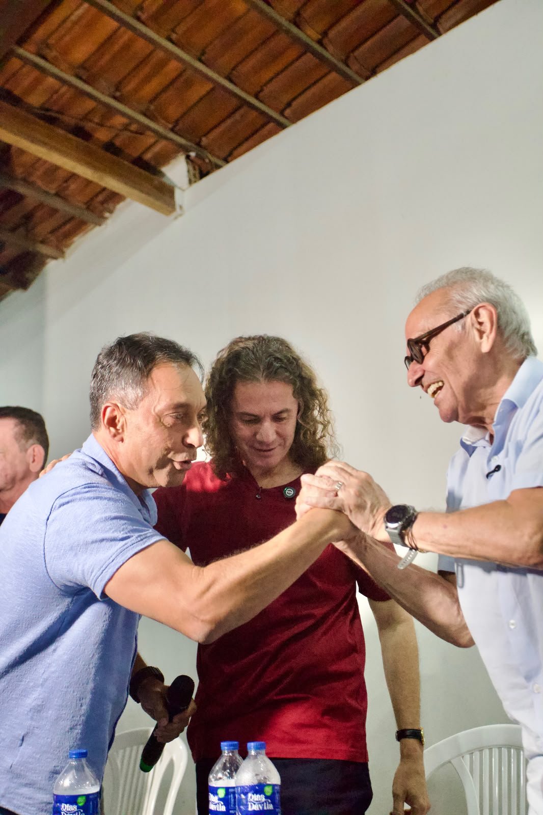 Veneziano participa de reunião com Cícero e Fábio Ramalho e afirma: “não estamos comprando consciências, mas mostrando trabalho