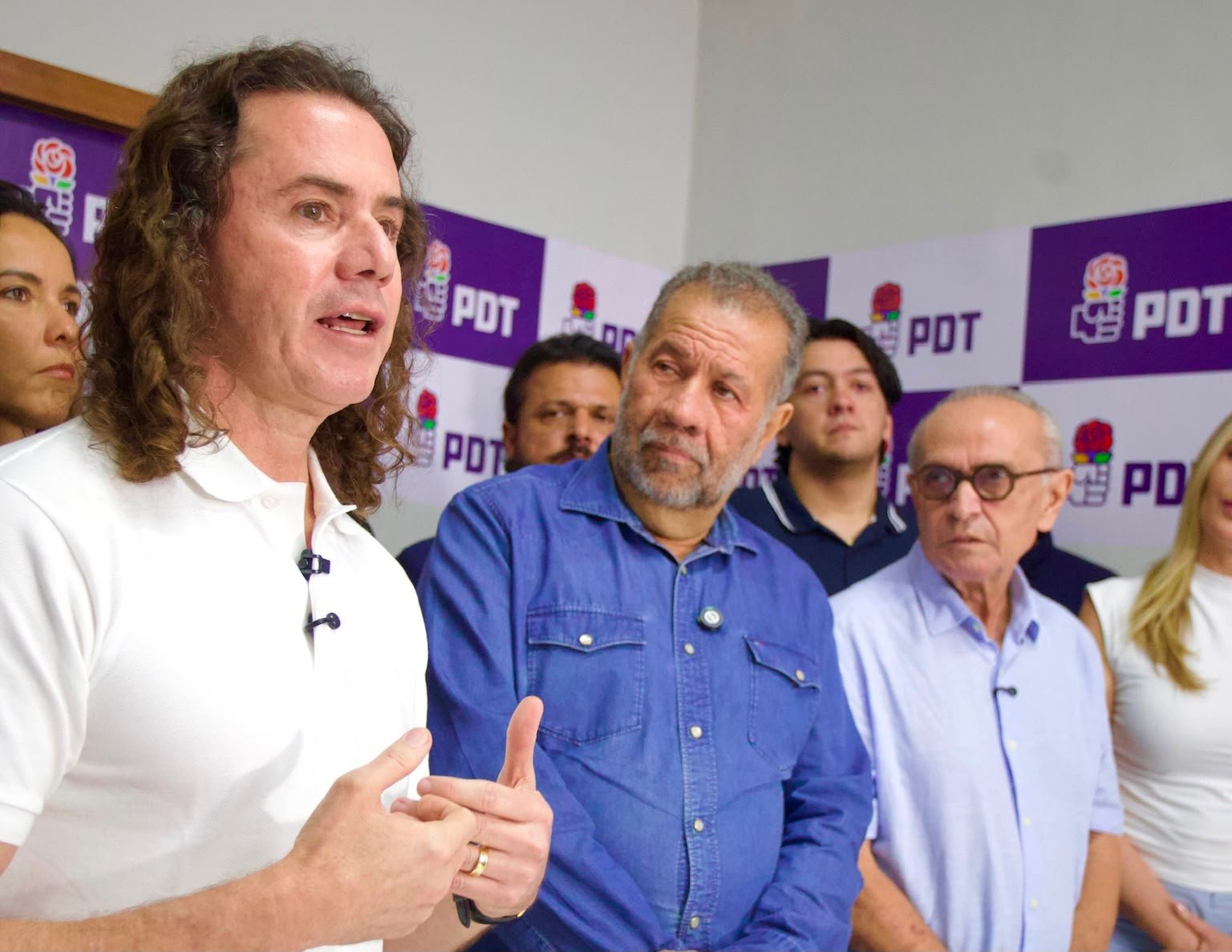 Veneziano cita Brizola ao enaltecer apoio do PDT à sua reeleição ao Senado e a Cícero para o Governo da Paraíba