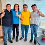 Veneziano recebe apoio à sua reeleição do presidente da Câmara e vereadores de São Bento