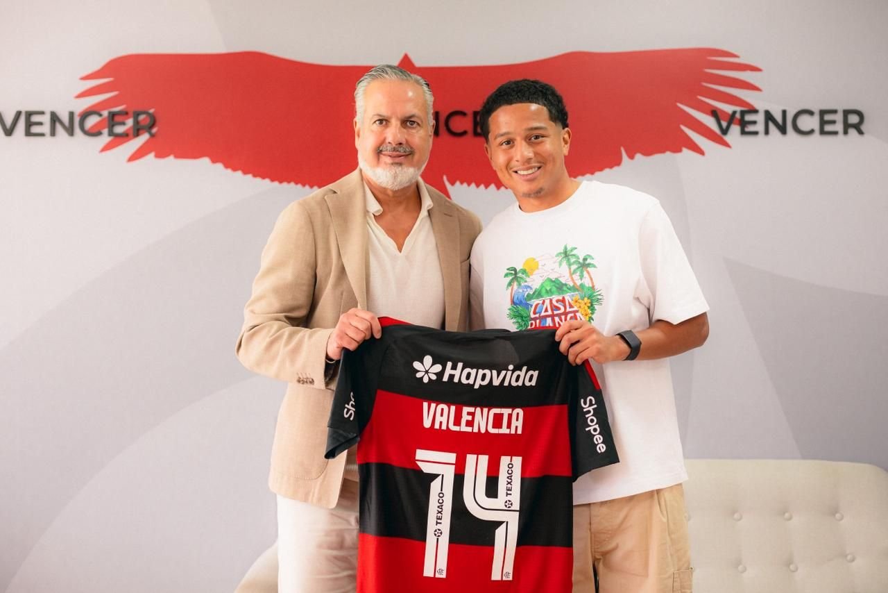 Anthony Valencia já é do Flamengo