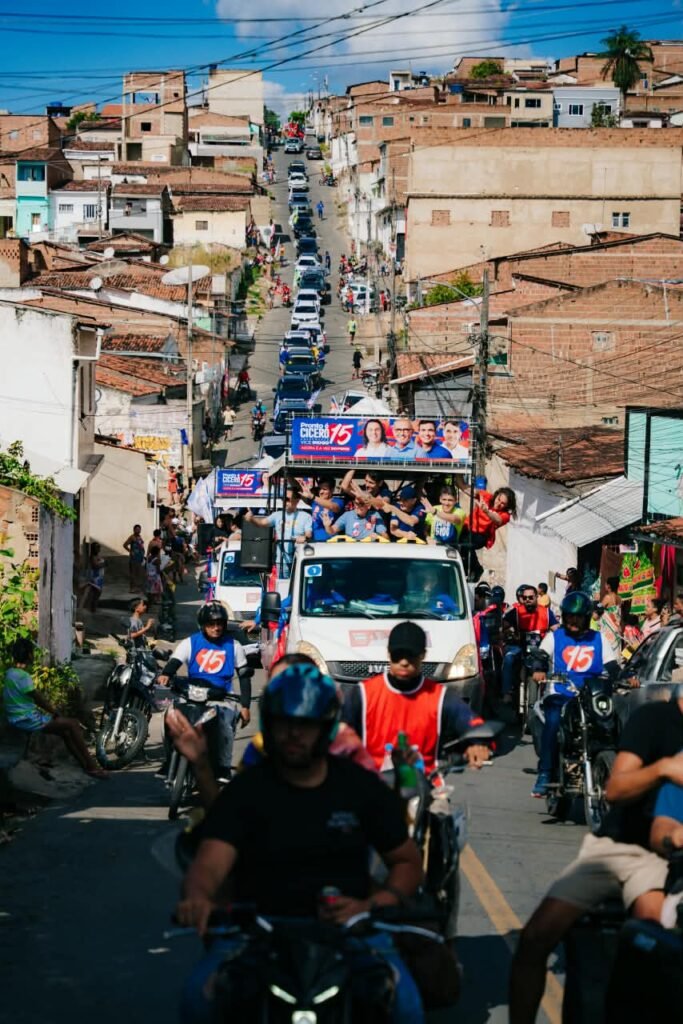 cicero diogo romero veneziano dr jhony e pedro reunem forcas em grande carreata por campina grande 2