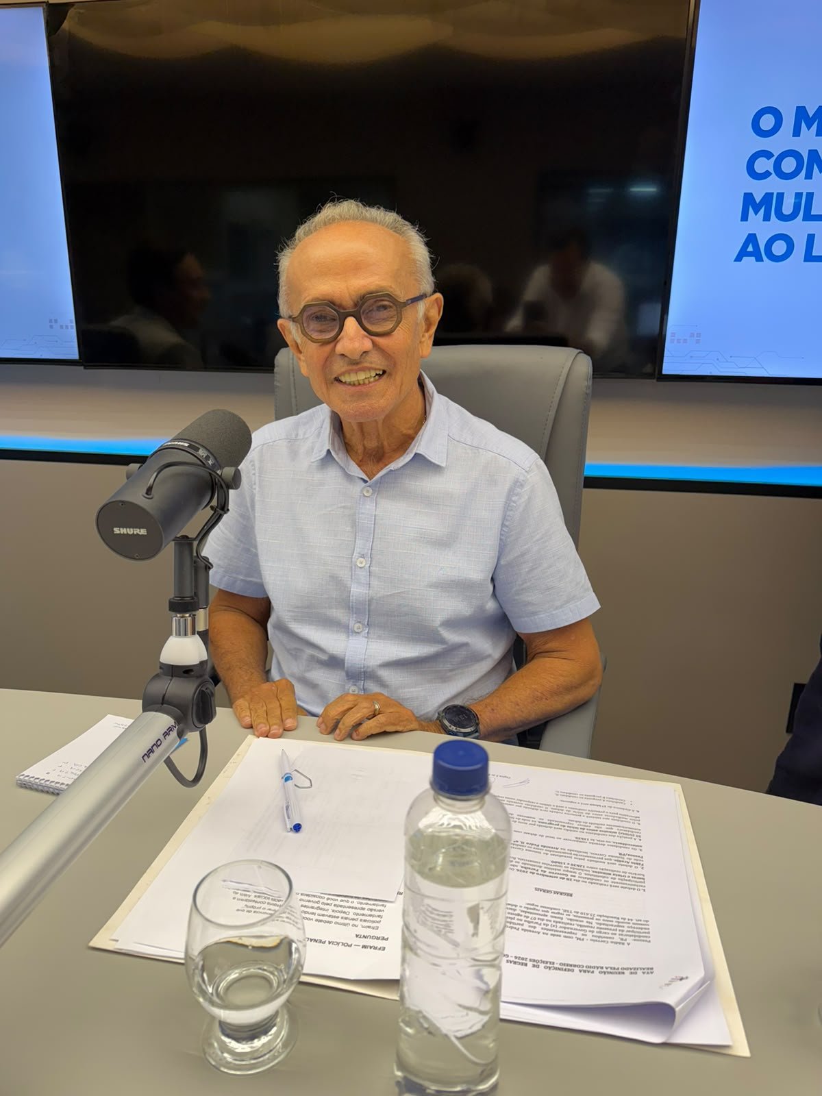 Durante debate, Cícero se compromete com valorização da Polícia Penal e autonomia financeira da UEPB